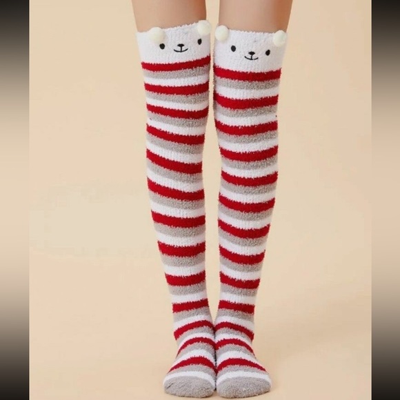 Long Fuzzy Socks - Picture 10 of 12